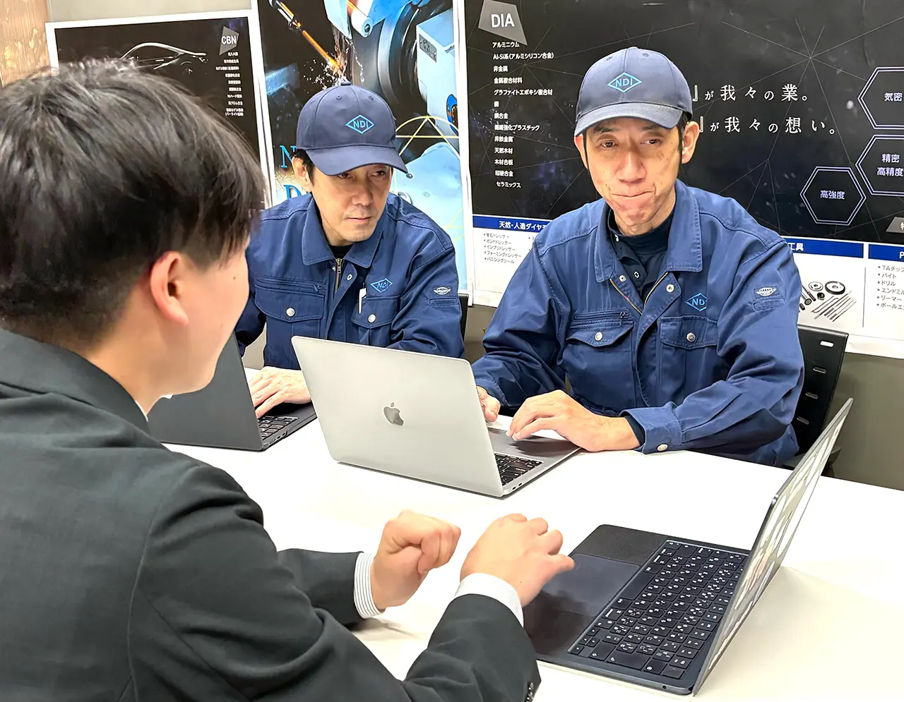名古屋ダイヤモンド工業株式会社様でのインタビュー