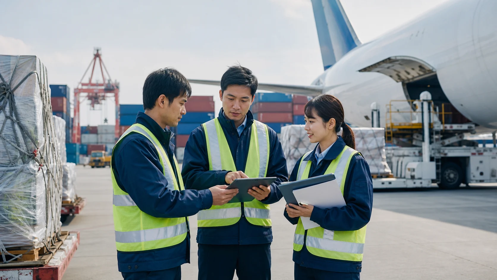 航空貨物会社で音声記録を活用する現場