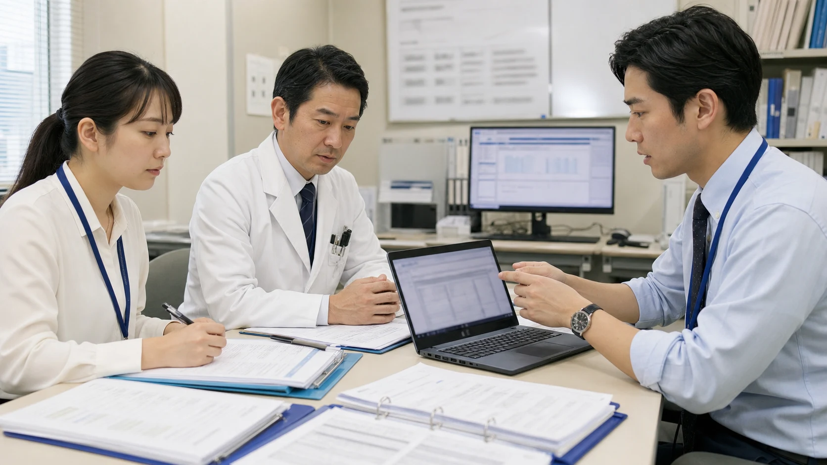臨床検査センターで音声記録を活用する現場