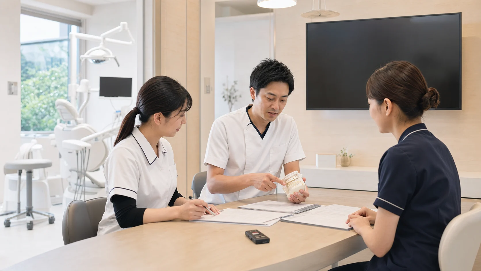 歯科医院で音声記録を活用する現場