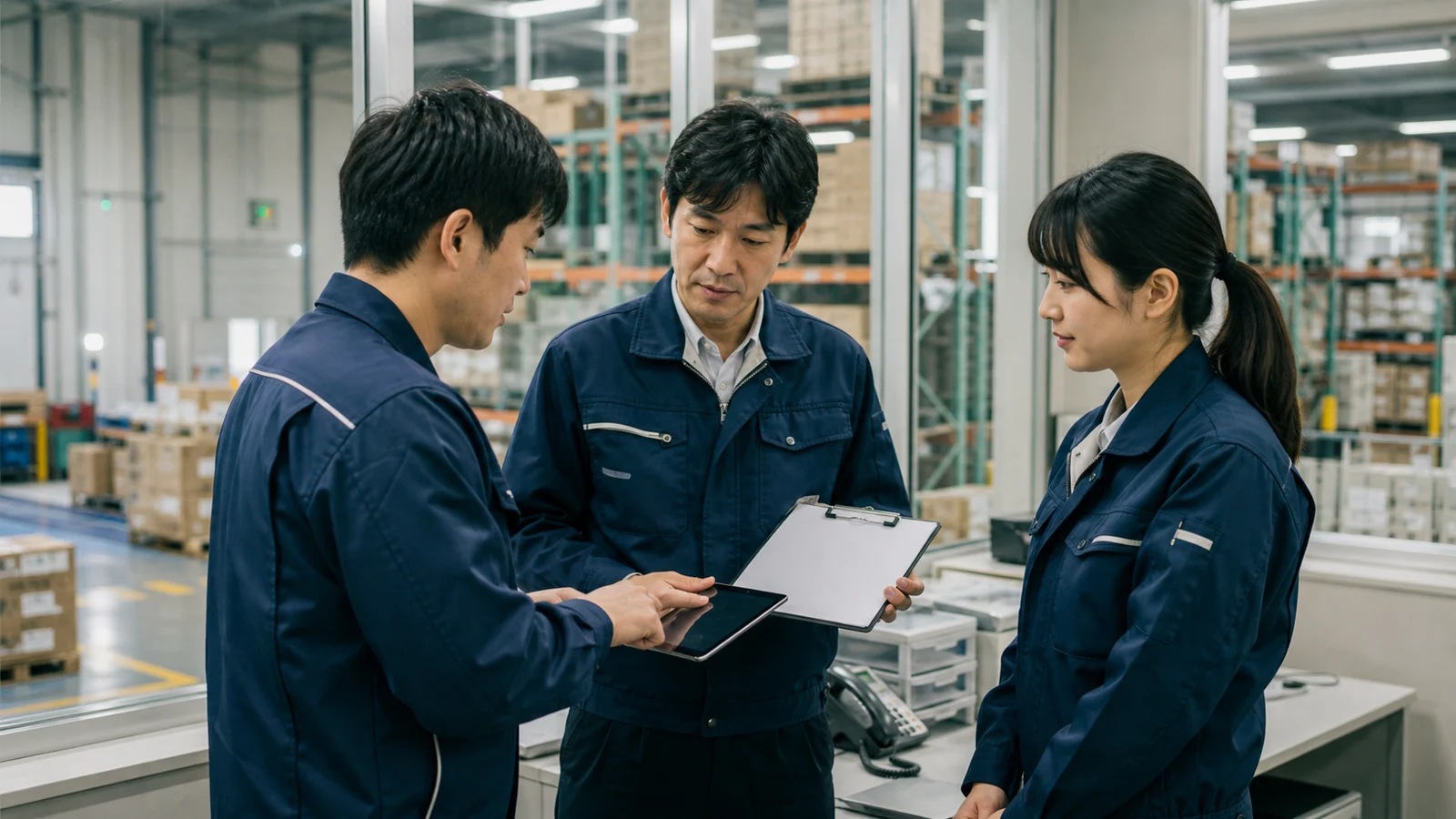 運送会社の現場で音声記録を活用する現場