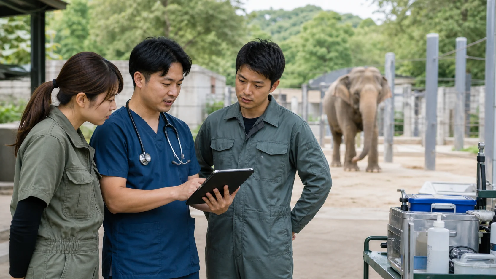 動物園・水族館の獣医療で音声記録を活用する現場